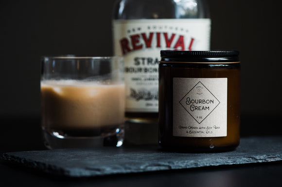 Bourbon Cream Cocktail Candle